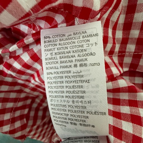 Gingham Boxer Shorts Edikted Cotton Blend Womens M Coquette Summer Loungewear - Picture 7 of 7